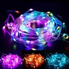 USB RGB LED Fairy String Lights Waterproof Christmas Tree Garden Party Outdoor