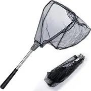 Neween Fishing Net with Hook-Proof, Adjustable Collapsible Telescopic Fishing Landing Net