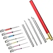 HEALSOPTHY 1 Set Punch Needle Tools Set DIY Embroidery Kit for Cross Stitch Crafts Durable Material for All Textile Projects Creative Design