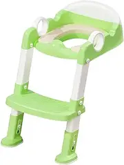 Potty Training Seat, Anti-Splash Foldable Toilet Seat Portable Design, Comfortable Handle Design Stool Potty Chair for Toddler and Kids