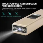 Portable High Power Pulse Single Arc Flameless Lighter Plasma USB Rechargeable