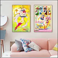 在飛比找蝦皮購物優惠-電影海報 美少女戰士 Sailormoon 掛畫 無框畫 @