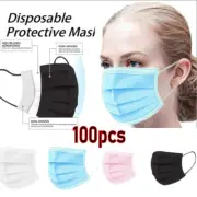 Air Purifying Face Mask Cover Anti-Dust 3 Layer Mouth Filter Masks 50 pcs