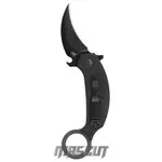 宏均-FOX KNIVES KARAMBIT PIKAL N690 G10 /黑色拋光 BOHLER N690.G10柄