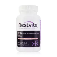 在飛比找momo購物網優惠-【美國BestVite】必賜力BCAA支鏈胺基酸膠囊1瓶(9