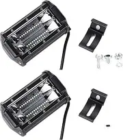 BYBDQKTVEH 5in Car LED Work Light Bar Driving Lamp for Offroad Boat Tractor Truck 4x4 SUV Fog Light 12V 24V Headlight for ATV Led Bar Work Light(2 pcs)