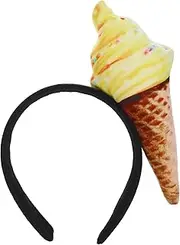 Baluue Unique Ice Cream Hat Headband Versatile Adult Children's Hairband for Events