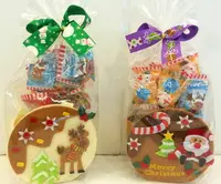 在飛比找樂天市場購物網優惠-聖誕花樣提袋糖果組，糖果襪/糖果罐/聖誕節/交換禮物/聖誕小