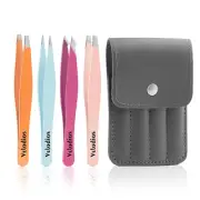 Tweezers for Women and Men, Professional Precision Tweezers for Eyebrows, Pointe