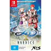 Nintendo Switch Ys X Nordics Fantasy/Violence Video Game Deluxe Edition