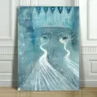 MIKALOJUS CIURLIONIS - Eternity - CANVAS PRINT POSTER - Crying - 32x24"