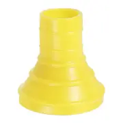 Golf Ball Retriever Rubber Golf Ball Suction Cup Grabber Yellow