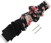 GAROZATION Fashionable Double Band Watch Band Elastic Stretchy Mom Wife Girlfriend for