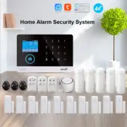 Wireless WIFI 4G Alarm System Motion Sensor Smoke Detector Gas Securiti Alarm