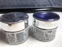 在飛比找Yahoo!奇摩拍賣優惠-LANCOME激光燠白精華日霜15ML~+晚霜15ML~沒使