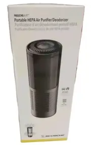Scosche Fresche Air Portable HEPA Air Purifier For Car Or Office with Filter