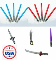 Inflatable Ninja Light Sabers Cutlass Sword Summer Party Beach Birthday Prop Toy