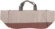 XIASABA 600D Waterproof and Abrasion Resistant Oxford Firewood Log Carrier Multi Functional Transport Tool Bag in Khaki