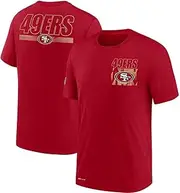 [PiWine] T-Shirt Rugby NFL 49ers Red Sports Jersey Print Unisex Pullover Men Short Sleeve Pullover Sweatshirts