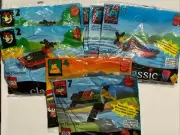 1999 McDonald's Lego Classic Happy Meal Polybag #2X2 #4x1 #7X1 #8X3 ( 7 Bags)