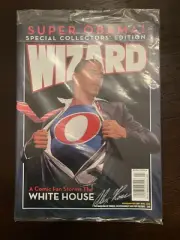 Wizard Comic Book Magazine #210 SUPER BARACK OBAMA Sealed Bag