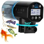 FISHNOSH Automatic Fish Feeder for Aquarium - New Generation 2024, Auto BLUE