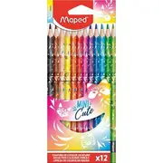 Maped Mini Cute Colour Pencils 12 Pack