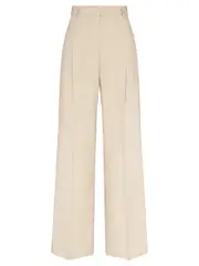 Matteau | Natural Linen Pleat Trouser | The UNDONE