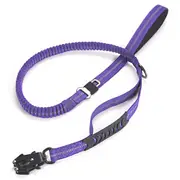 Retractable Dog Leash Shock Absorbing Tactical Training Reflective Traction Rope