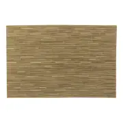 Icon Chef Large Placemats - Set Of 6 - Bamboo Natural
