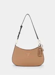 GUESS Brown Noelle Shoulder Bag
