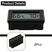 Compact Indoor Temperature and Humidity Meter Gauge for Home and Office