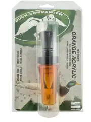 Duck Commander NEW Jase Robertson Pro Series Orange Acrylic Hunting Duck Call