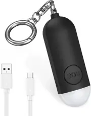 AMIR Personal Alarm for Women Elderly, 130dB Loud Personal Alarm Police Appro...