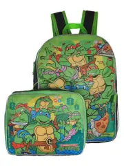 Teenage Mutant Ninja Turtles Boys' 2-Piece Backpack Lunchbox Set - green/multi,