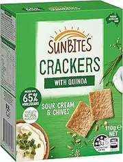 Sunbites Sour Cream and Chives Cracker 110 g