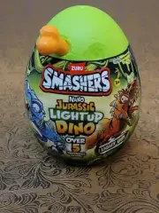 ZURU Smashers Nano Jurassic Light-Up Dino Egg - Over 6 Surprises Inside! Ⅎ