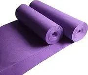 Wedding Aisle Runner Wedding Aisle Runner Carpet, Purple Walkway Floor Carpet Rug 2mm Thickness Wear-Resistant Runway Runner Event Carpet for Wedding Decorations, Cuttable(1.5x25m)