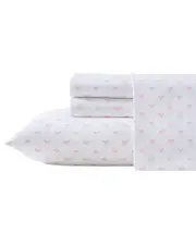 Laura Ashley Lovely Bows Ultra Soft Sheet Set