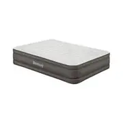 Bestway Beige Queen Size Air Bed with Built-In Pump