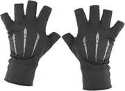 BESPORTBLE Outdoor Sports Gloves for Men and Women Breathable Ice Silk Half Finger Non Slip Fishing Gloves UV Protection for Cycling Climbing Camping Activities