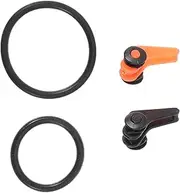 1Set Fishing Lure Bait Keeper Wear Resistant Hooks with Unique Rubber Rings for Reliable Bait Fixation Portable Fishing Accessories for Anglers