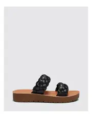 [Novo Shoes] Silas Slides in Black