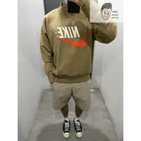 在飛比找蝦皮購物優惠-【AND.】NIKE CREW LOGO 微高領 寬鬆 刺繡