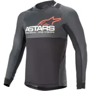 Alpinestars XL Black Drop 8.0 Long Sleeve Jerseys