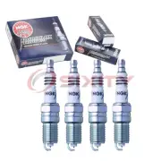4 pcs NGK Iridium IX Spark Plugs for 1983-1988 Ford Thunderbird 2.3L L4 - fs (for: Ford)