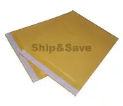 2000 Kraft Bubble Mailers 8.5 x 12 Self Seal Padded Shipping Envelopes Bags