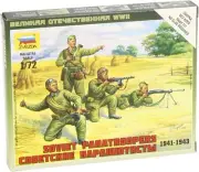 Zvezda ZVD6138 1/72 Soviet Paratroops model kit