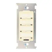UNIVERSAL-DOUGLAS WSW-3528LA DIALOG DATA LINE SWITCH, 8-BUTTON, 24V, LT ALMOND