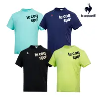 在飛比找momo購物網優惠-【LE COQ SPORTIF 公雞】短袖T恤 男-4色-L
